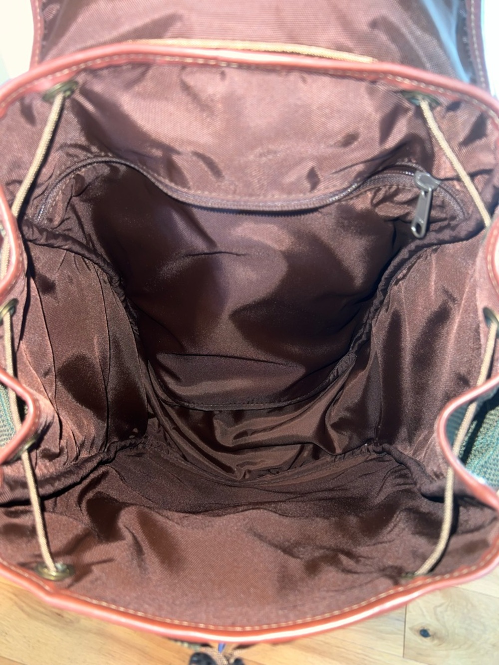 Hartmann Tweed & Leather Trim Travel Backpack - Picture 11 of 15